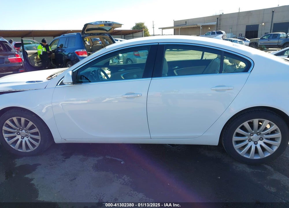 2012 BUICK REGAL VIN: 2G4GR5EK9C9142087