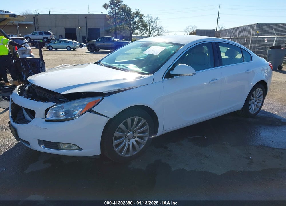 2012 BUICK REGAL VIN: 2G4GR5EK9C9142087