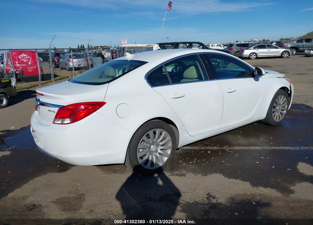 2012 BUICK REGAL VIN: 2G4GR5EK9C9142087