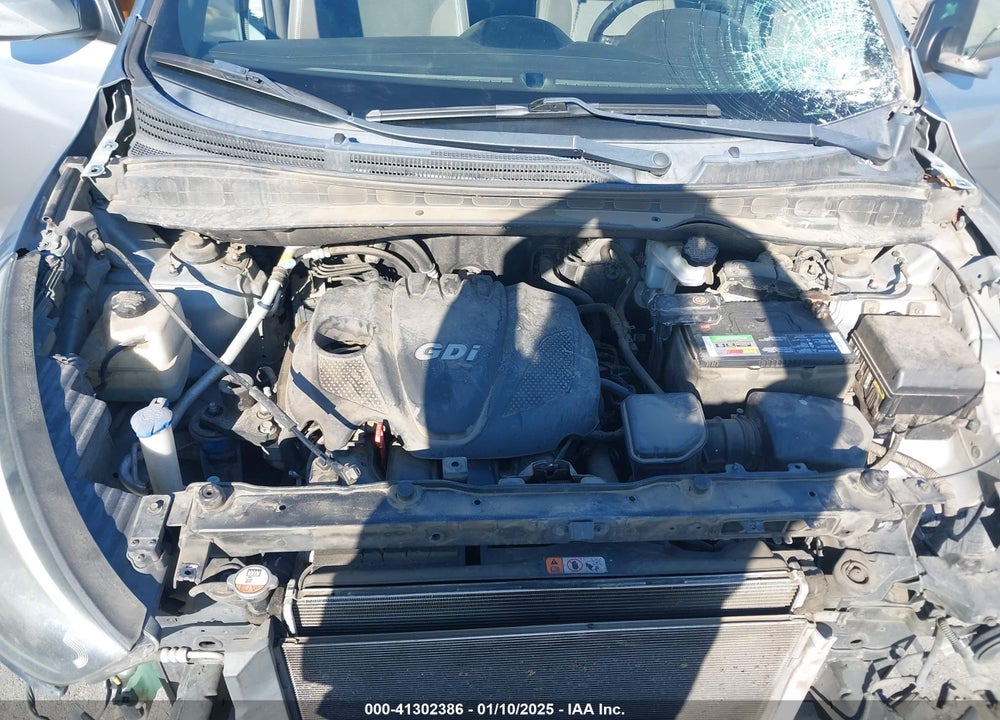 2014 HYUNDAI TUCSON SE VIN: KM8JU3AG5EU827154