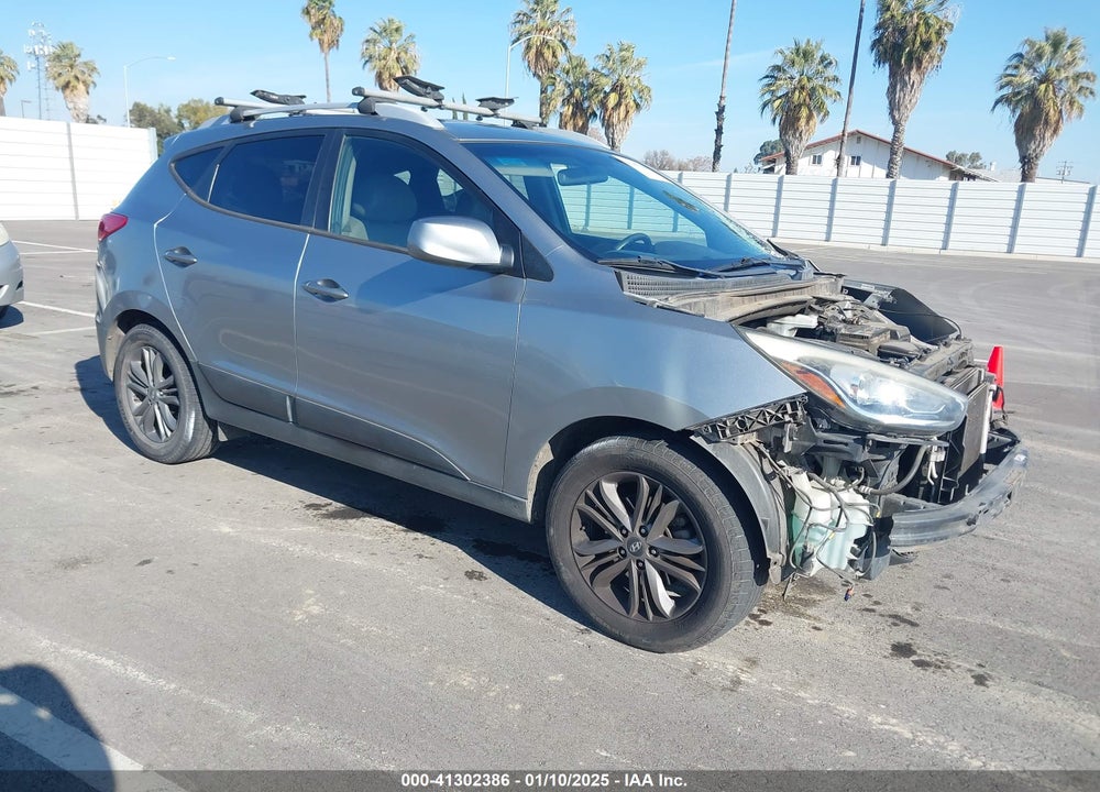 2014 HYUNDAI TUCSON SE VIN: KM8JU3AG5EU827154