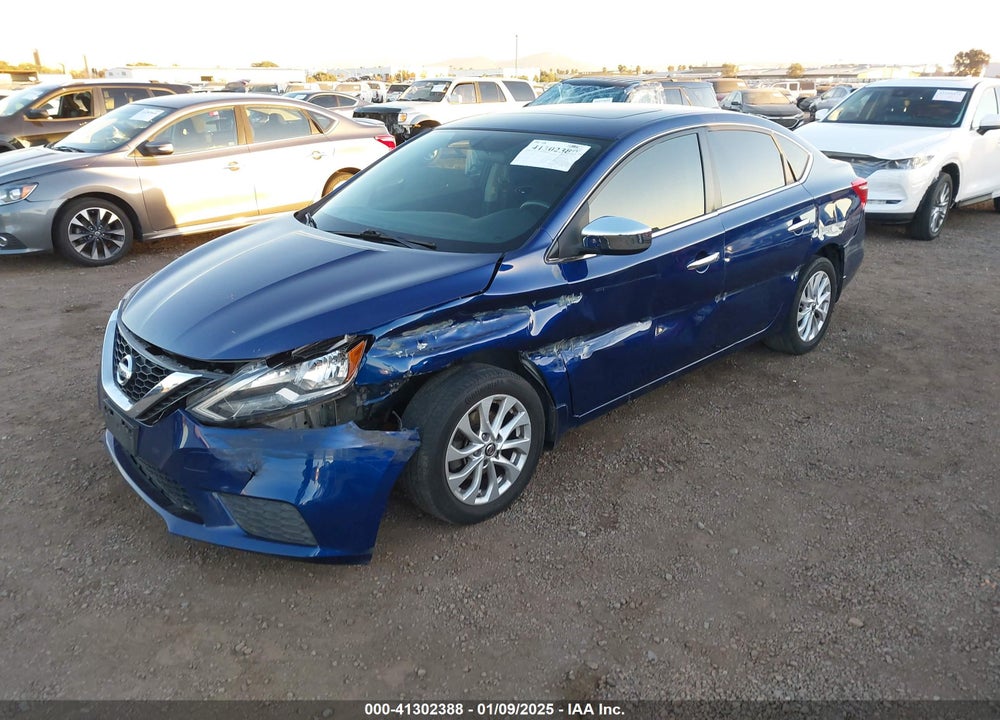 2016 NISSAN SENTRA SV VIN: 3N1AB7APXGY228111