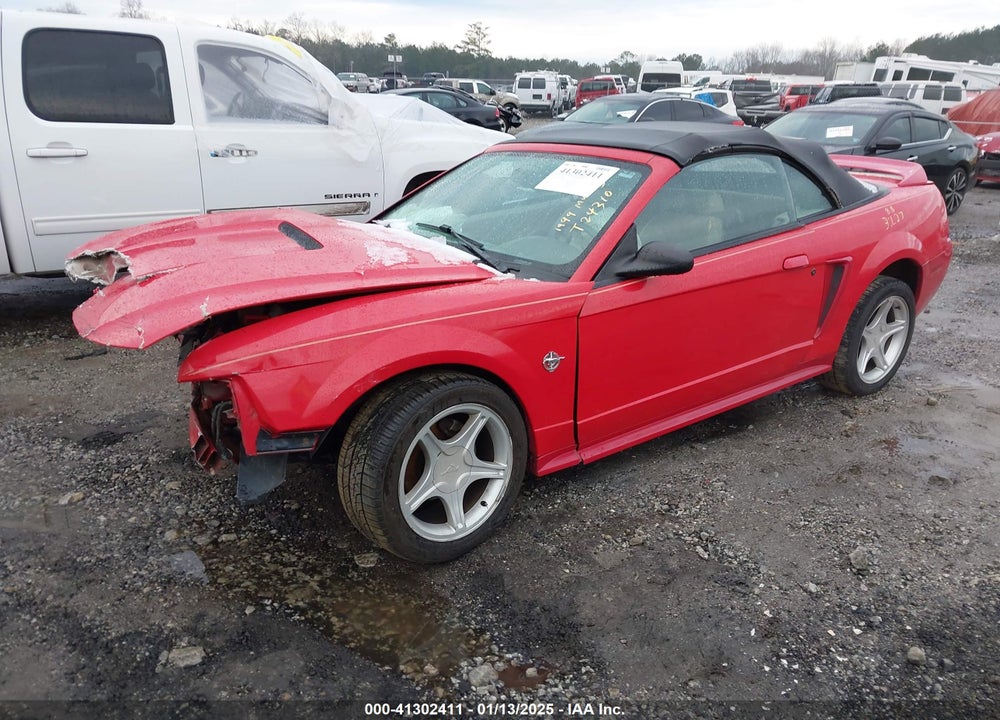 1999 FORD MUSTANG GT VIN: 1FAFP45XXXF127807