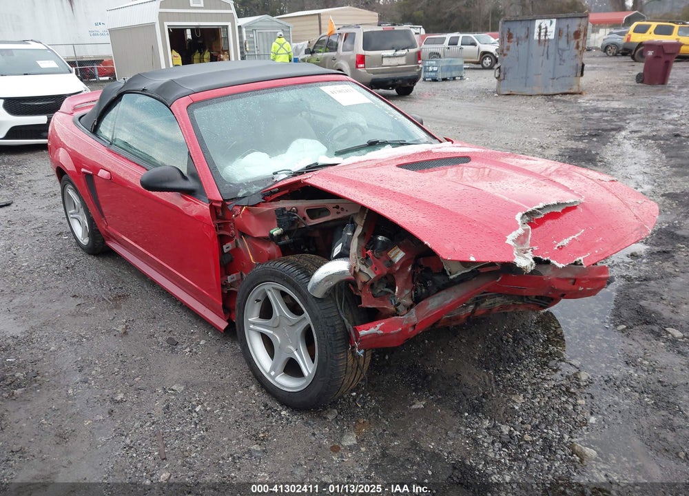 1999 FORD MUSTANG GT VIN: 1FAFP45XXXF127807