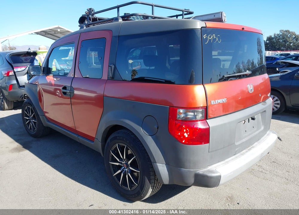 2004 HONDA ELEMENT EX VIN: 5J6YH28664L035589