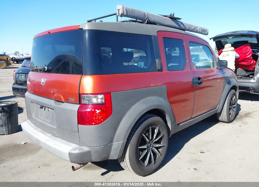 2004 HONDA ELEMENT EX VIN: 5J6YH28664L035589