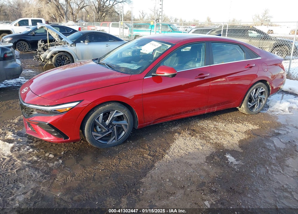 2024 HYUNDAI ELANTRA LIMITED VIN: KMHLP4DG6RU765500