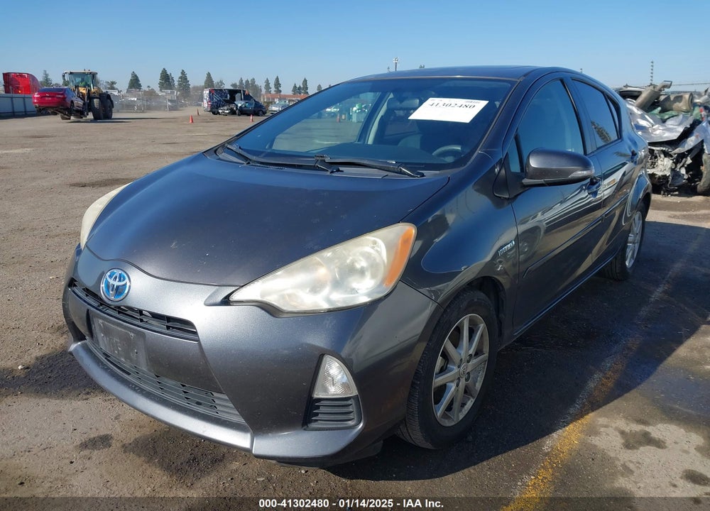 2012 TOYOTA PRIUS C VIN: JTDKDTB34C1017906