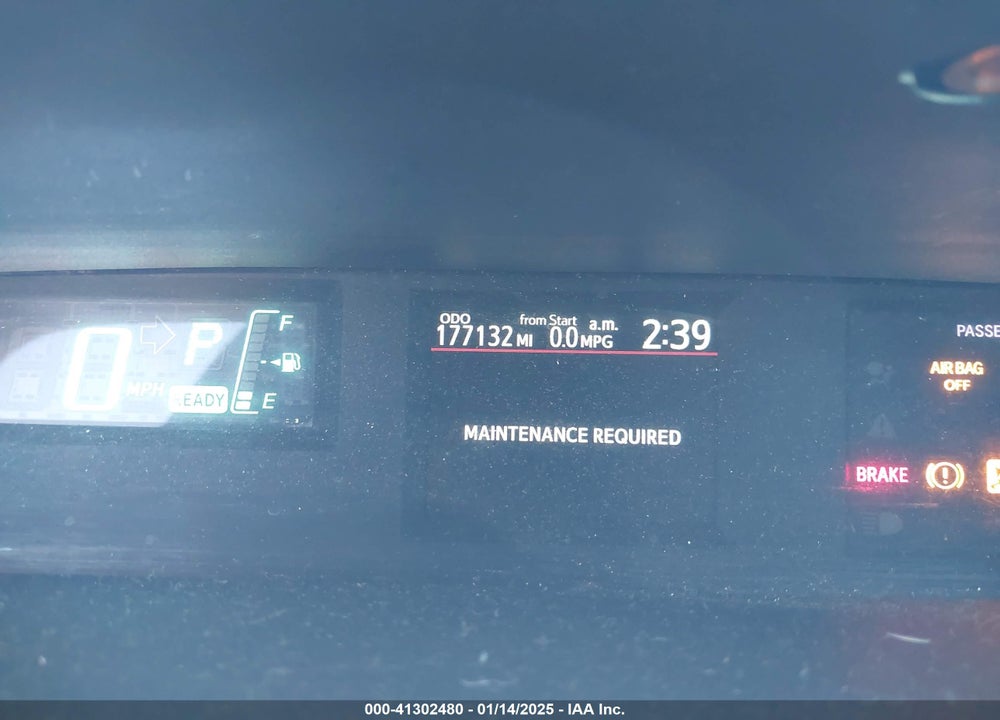 2012 TOYOTA PRIUS C VIN: JTDKDTB34C1017906