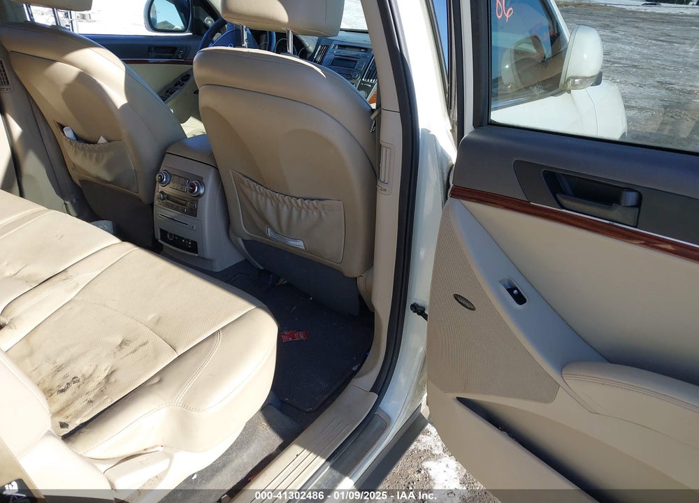 2012 HYUNDAI VERACRUZ LIMITED VIN: KM8NUDCC5CU191592