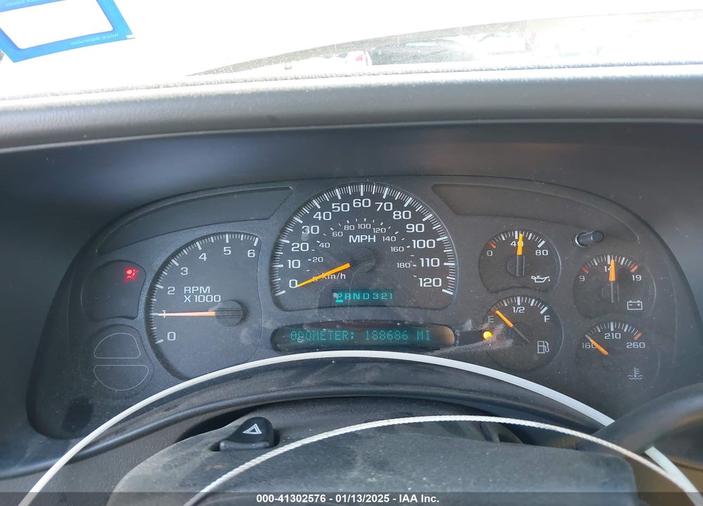 2003 CHEVROLET SILVERADO 1500 LS VIN: 2GCEC19V931168701