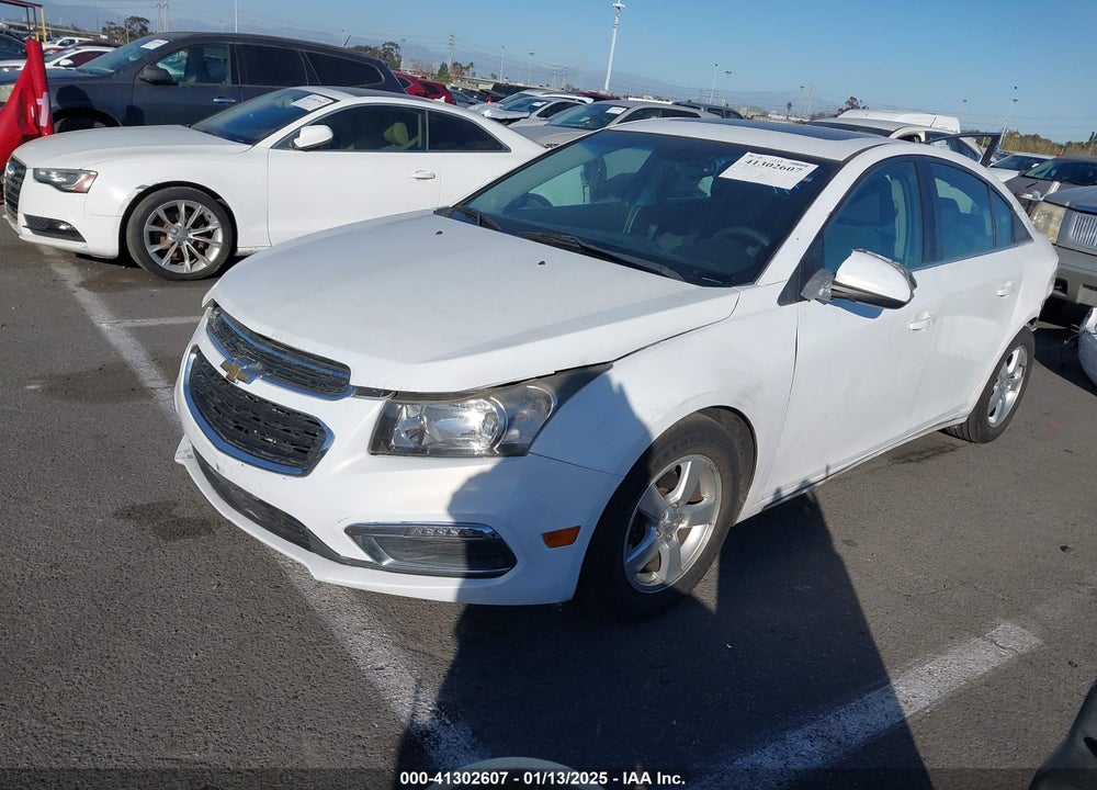 2015 CHEVROLET CRUZE 1LT AUTO VIN: 1G1PC5SB6F7187092