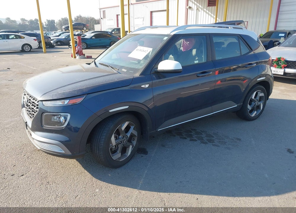 2021 HYUNDAI VENUE DENIM VIN: KMHRC8A3XMU126284