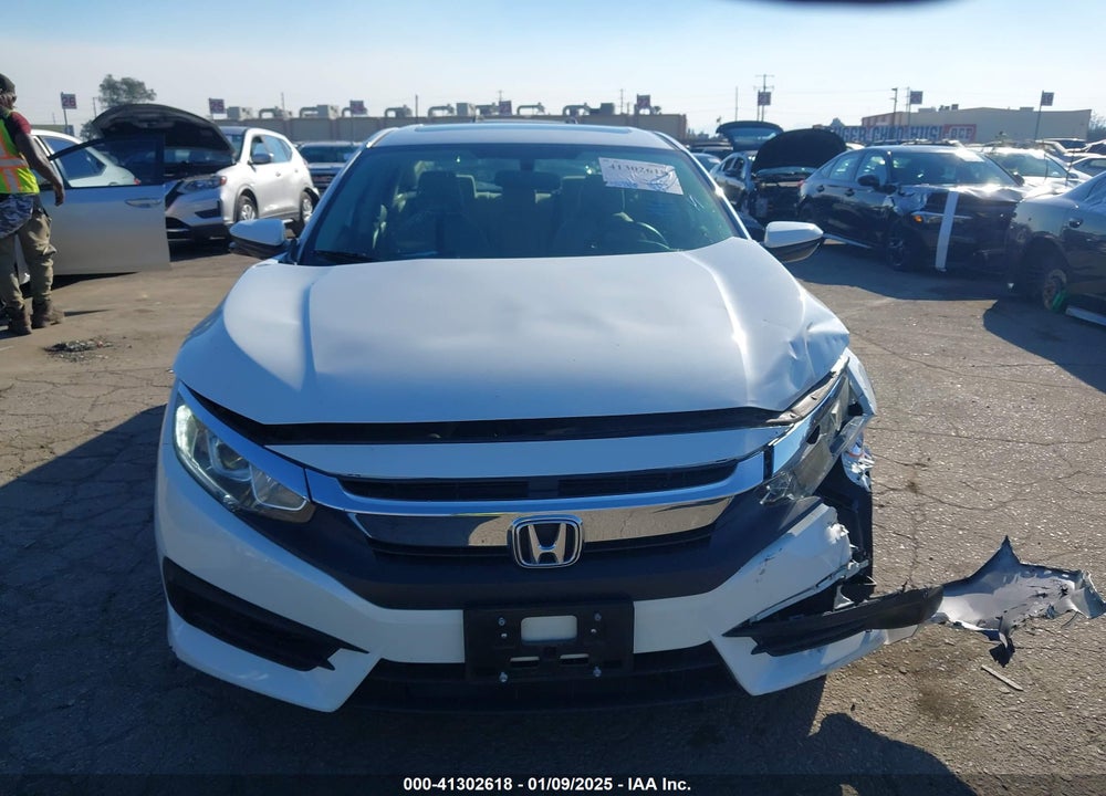 2018 HONDA CIVIC EX VIN: 2HGFC2F74JH507774