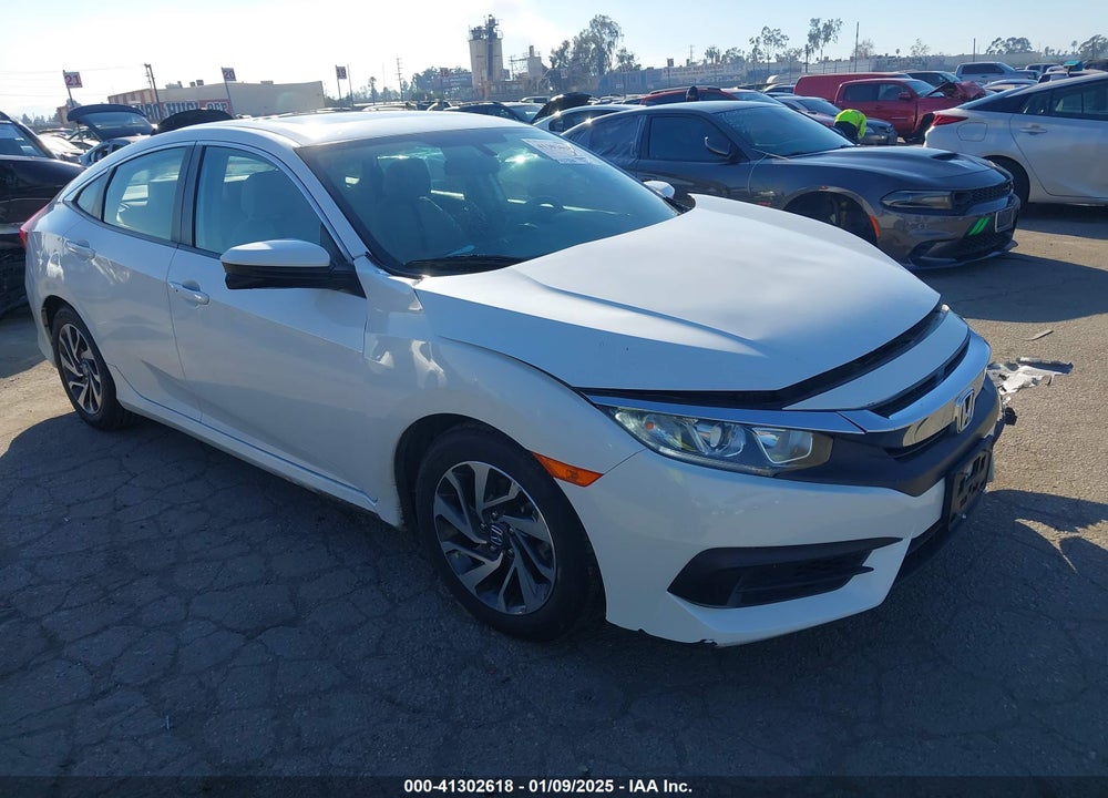 2018 HONDA CIVIC EX VIN: 2HGFC2F74JH507774