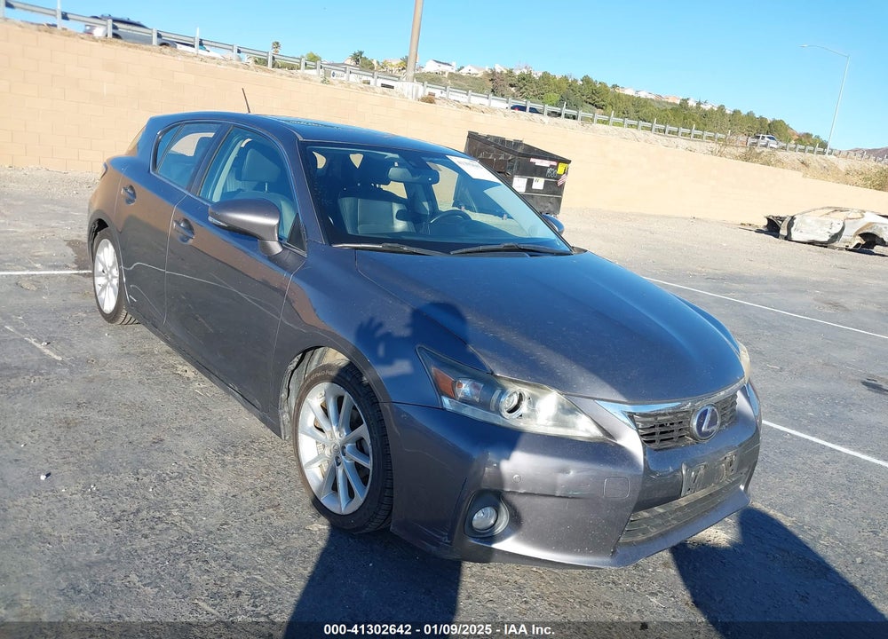 2013 LEXUS CT 200H VIN: JTHKD5BH7D2134641