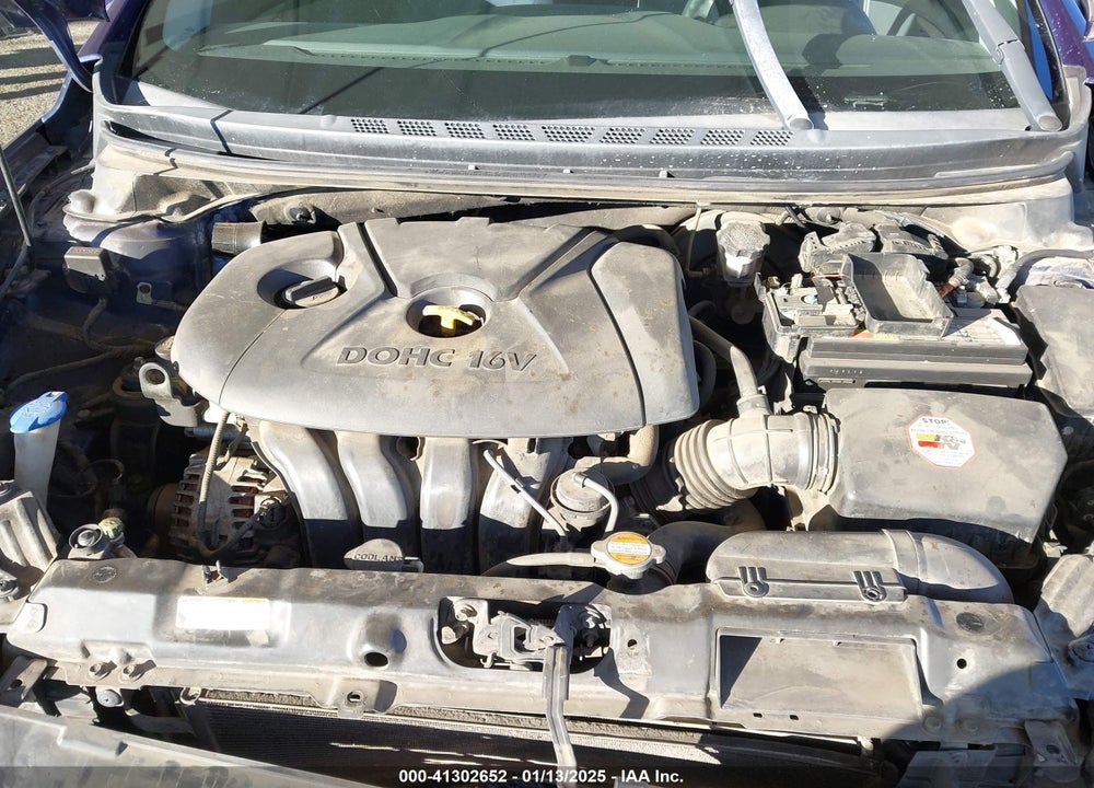 2012 HYUNDAI ELANTRA GLS VIN: 5NPDH4AE3CH096967
