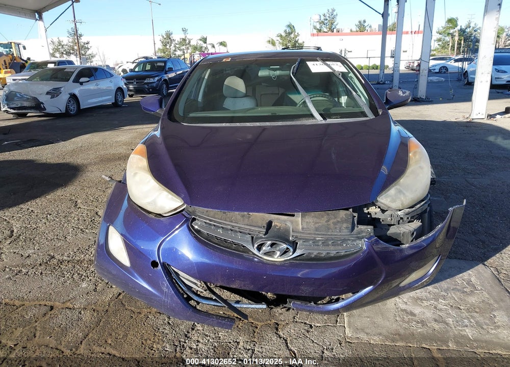 2012 HYUNDAI ELANTRA GLS VIN: 5NPDH4AE3CH096967