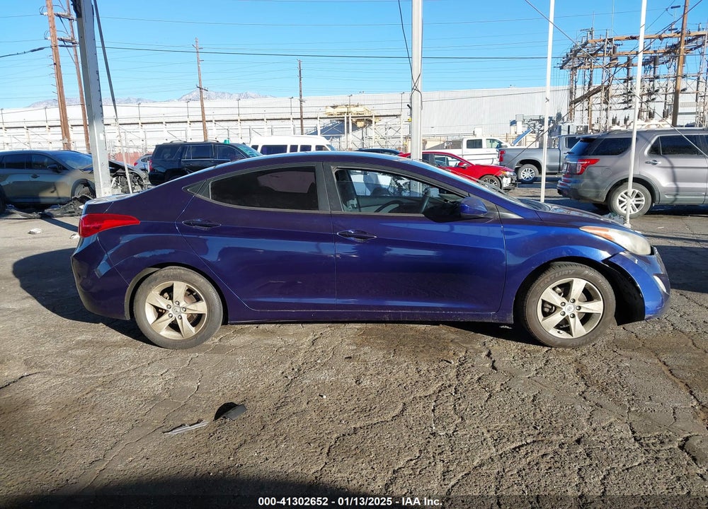 2012 HYUNDAI ELANTRA GLS VIN: 5NPDH4AE3CH096967