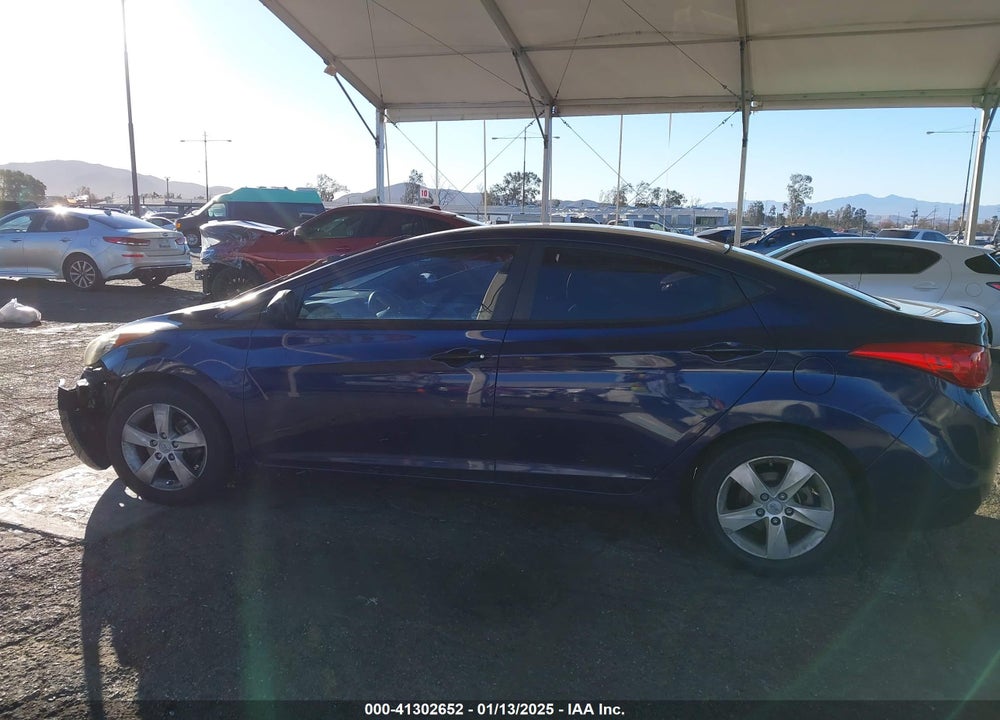 2012 HYUNDAI ELANTRA GLS VIN: 5NPDH4AE3CH096967