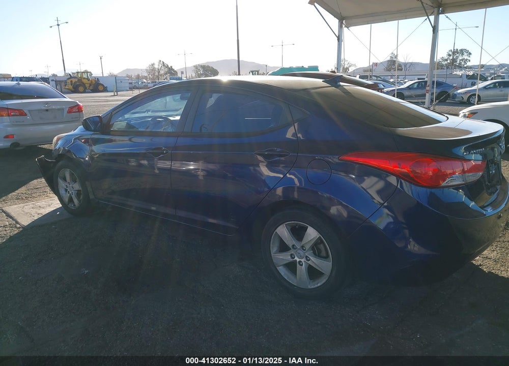 2012 HYUNDAI ELANTRA GLS VIN: 5NPDH4AE3CH096967