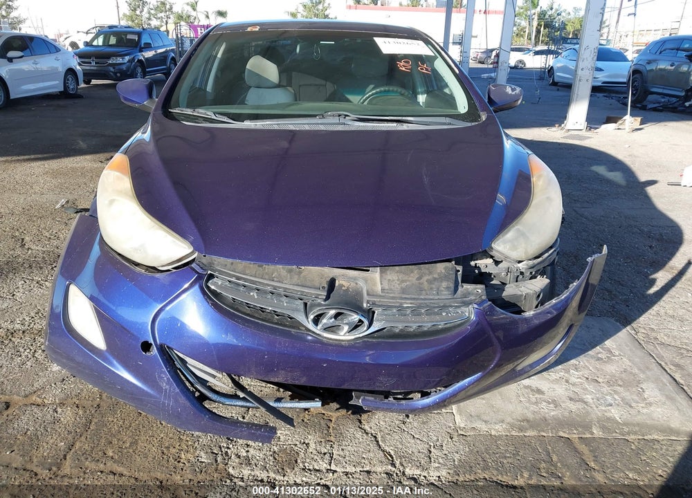 2012 HYUNDAI ELANTRA GLS VIN: 5NPDH4AE3CH096967