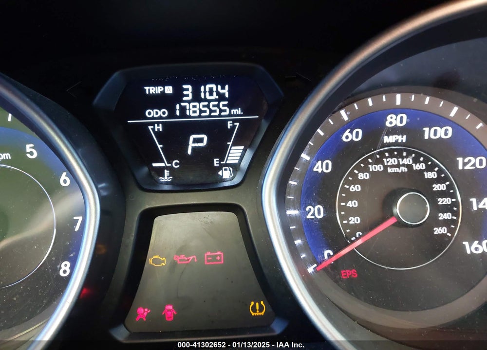 2012 HYUNDAI ELANTRA GLS VIN: 5NPDH4AE3CH096967