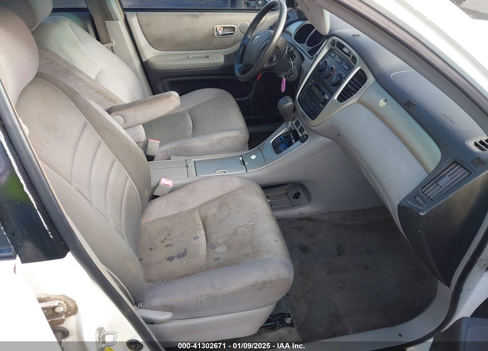 2007 TOYOTA HIGHLANDER SPORT V6/V6 VIN: JTEGP21A670134904