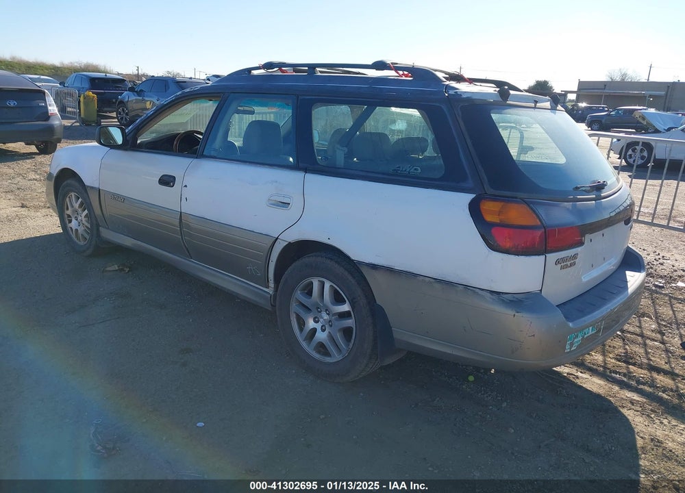 2002 SUBARU OUTBACK H6-3.0 L.L. BEAN EDITION VIN: 4S3BH806727638289