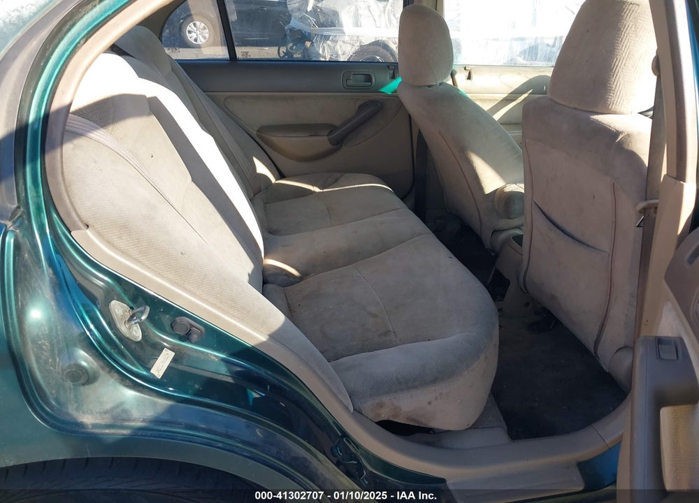 2001 HONDA CIVIC EX VIN: 2HGES26791H580279