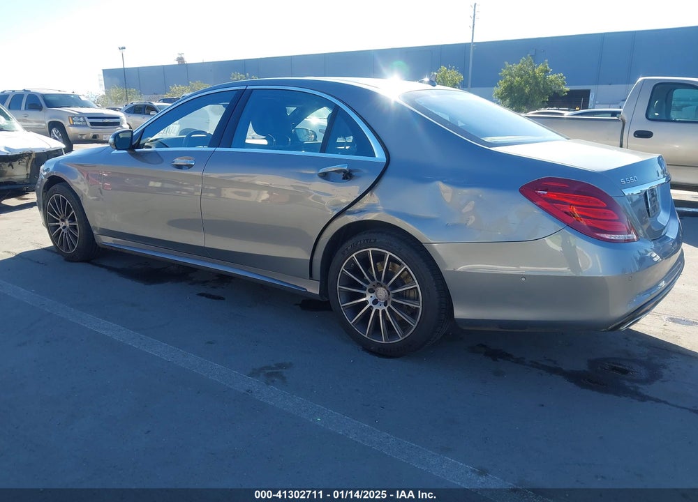 2014 MERCEDES-BENZ S 550 VIN: WDDUG8CB5EA027534