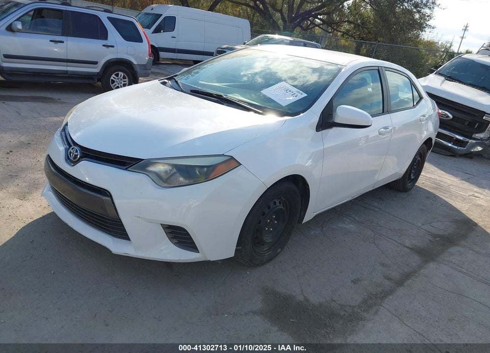 2015 TOYOTA COROLLA LE VIN: 2T1BURHE6FC302778