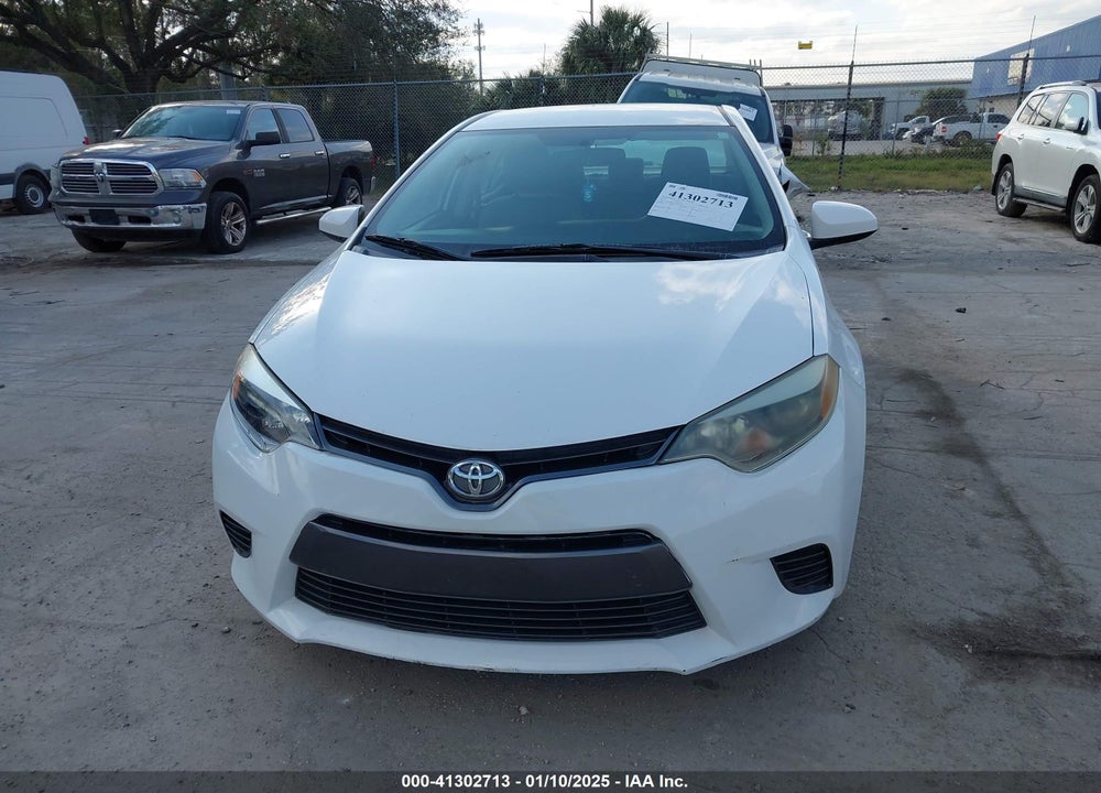 2015 TOYOTA COROLLA LE VIN: 2T1BURHE6FC302778