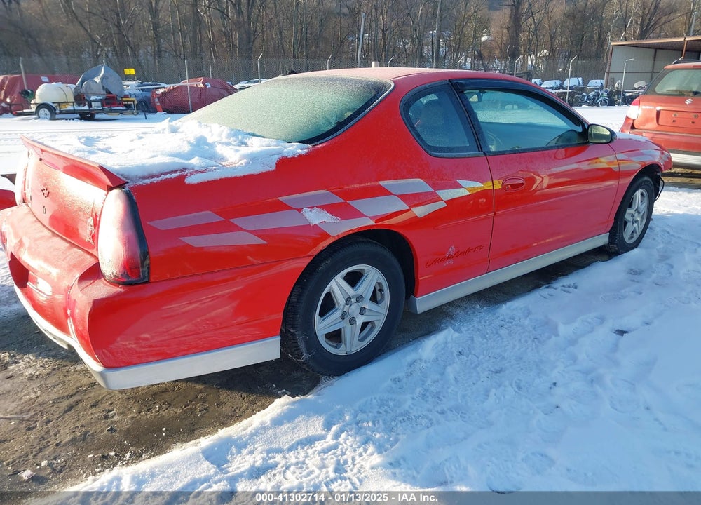 2000 CHEVROLET MONTE CARLO SS VIN: 2G1WX12K1Y9331352