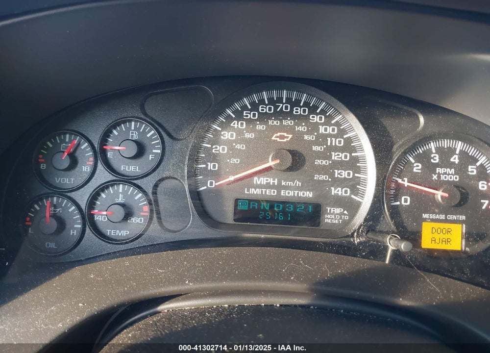 2000 CHEVROLET MONTE CARLO SS VIN: 2G1WX12K1Y9331352