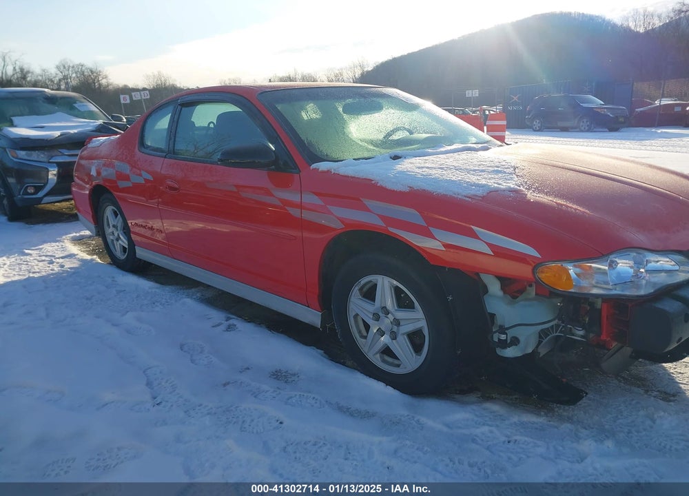 2000 CHEVROLET MONTE CARLO SS VIN: 2G1WX12K1Y9331352