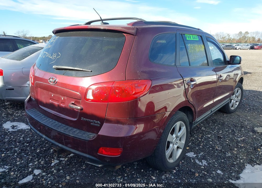 2009 HYUNDAI SANTA FE VIN: 5NMSH13E99H305072