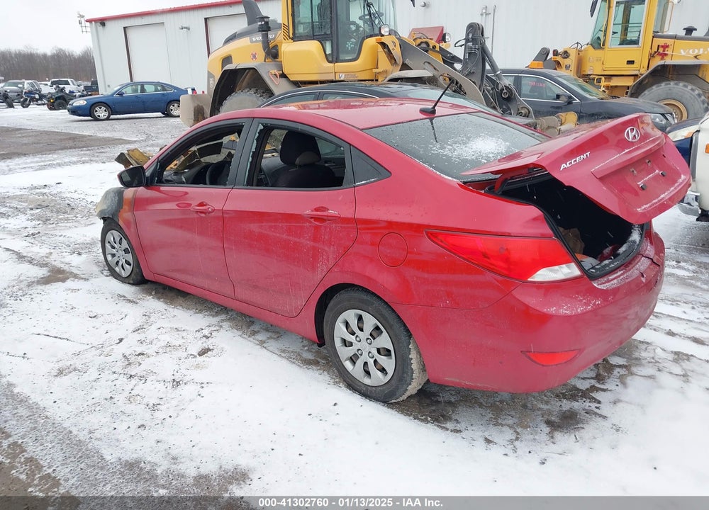 2017 HYUNDAI ACCENT VIN: KMHCT4AE0HU318111