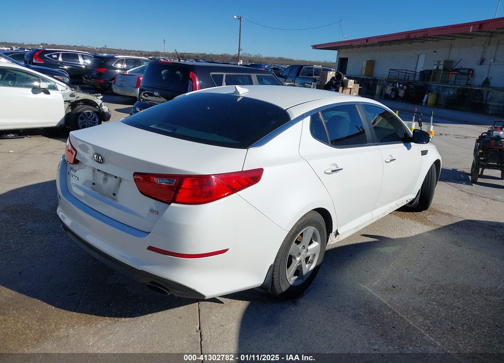 2015 KIA OPTIMA VIN: KNAGM4A70F5526756