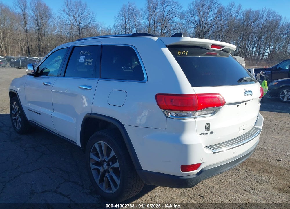 2018 JEEP GRAND CHEROKEE LIMITED 4X4 VIN: 1C4RJFBG9JC108795