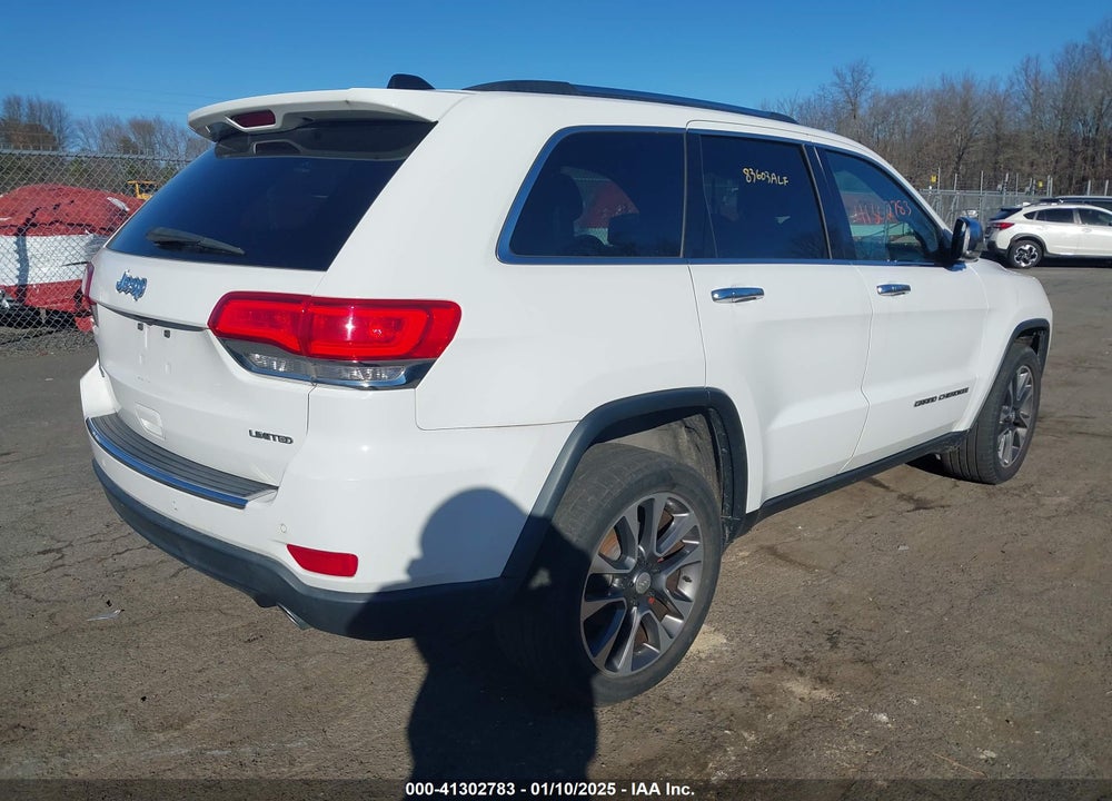 2018 JEEP GRAND CHEROKEE LIMITED 4X4 VIN: 1C4RJFBG9JC108795