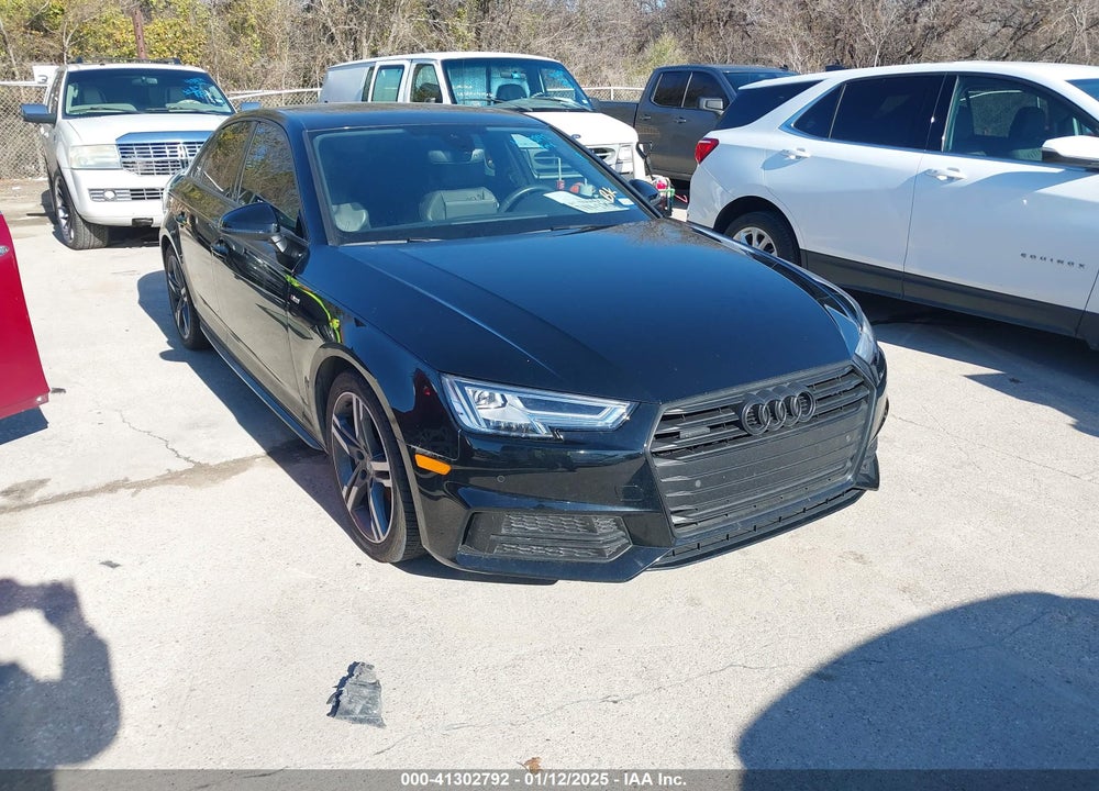 2018 AUDI A4 2.0T PREMIUM/2.0T TECH PREMIUM VIN: WAUENAF45JN019927