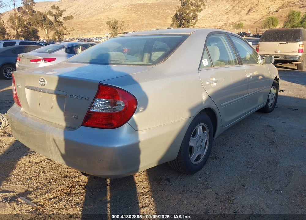 2002 TOYOTA CAMRY LE V6 VIN: 4T1BF30K82U531416