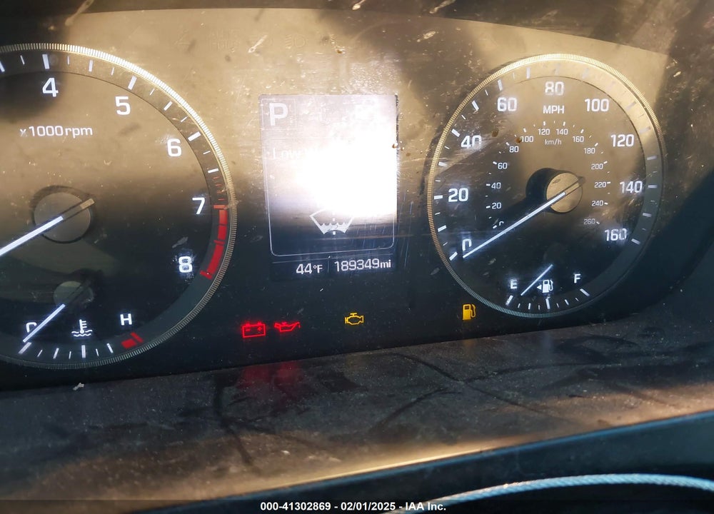 2017 HYUNDAI SONATA VIN: 5NPE24AF1HH492949