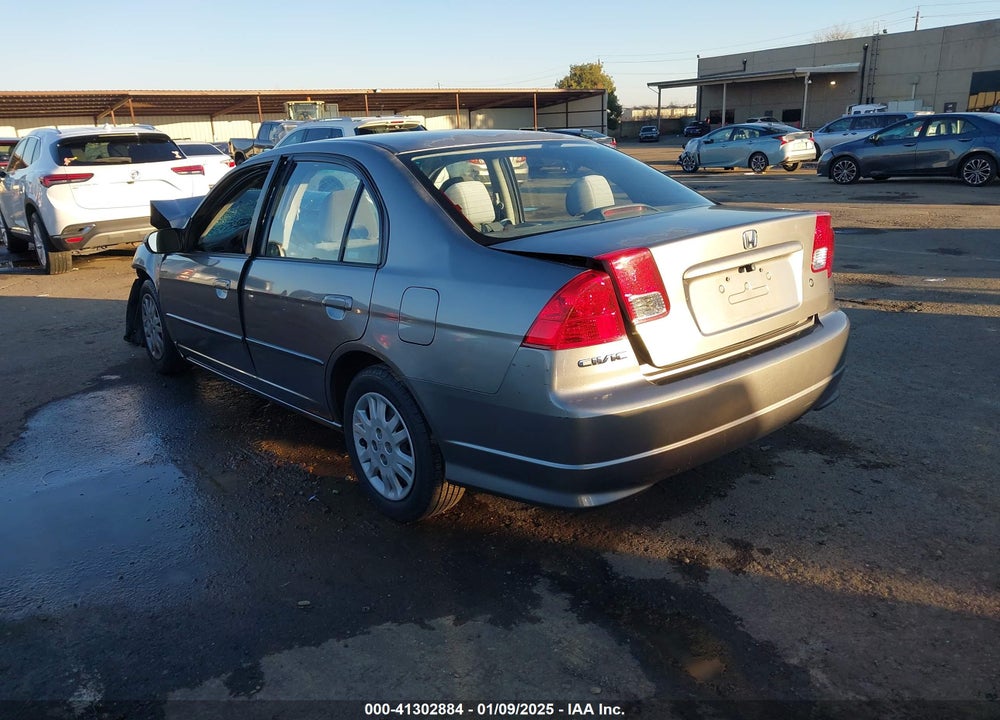 2005 HONDA CIVIC LX VIN: 2HGES16535H628163