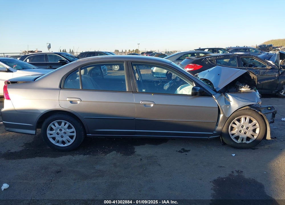 2005 HONDA CIVIC LX VIN: 2HGES16535H628163