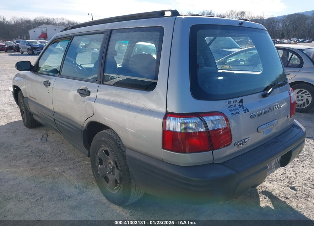 2001 SUBARU FORESTER L VIN: JF1SF63591H766710