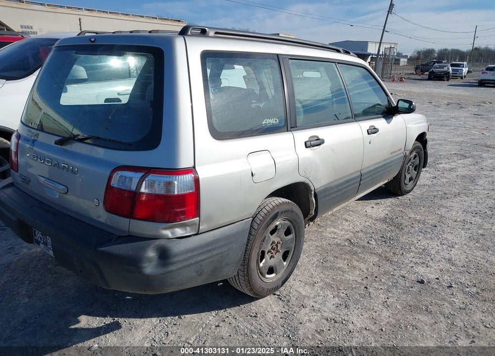 2001 SUBARU FORESTER L VIN: JF1SF63591H766710