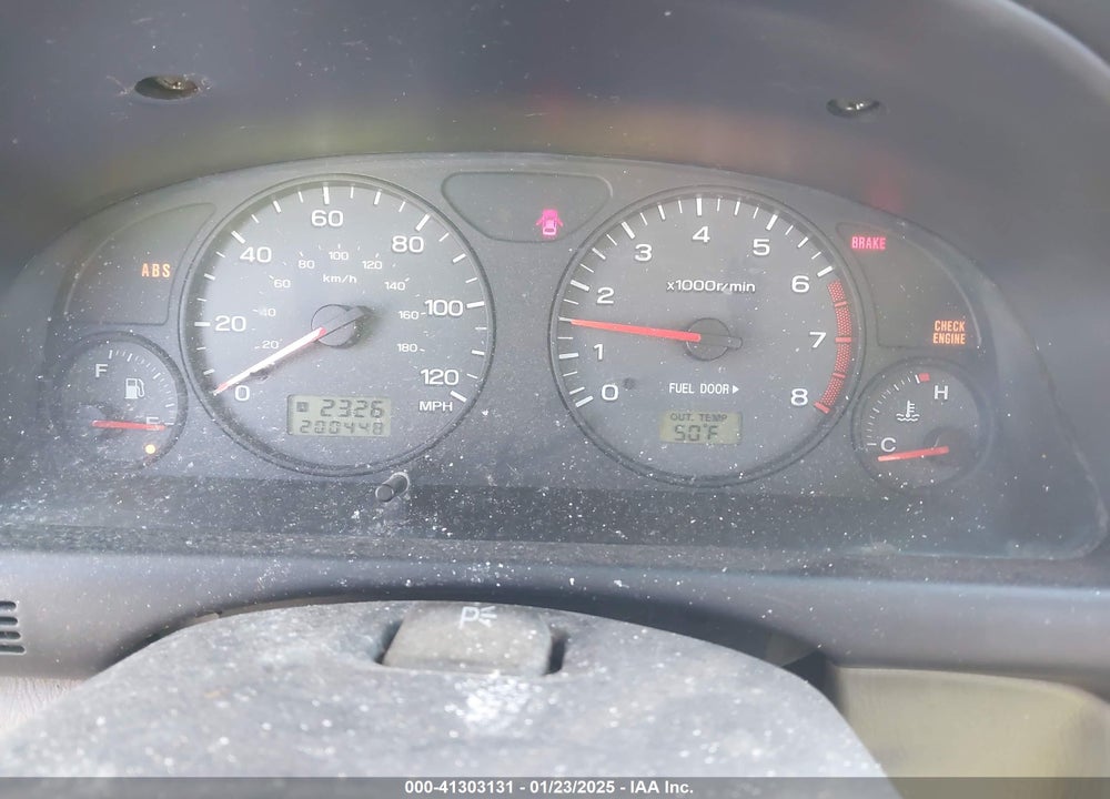 2001 SUBARU FORESTER L VIN: JF1SF63591H766710