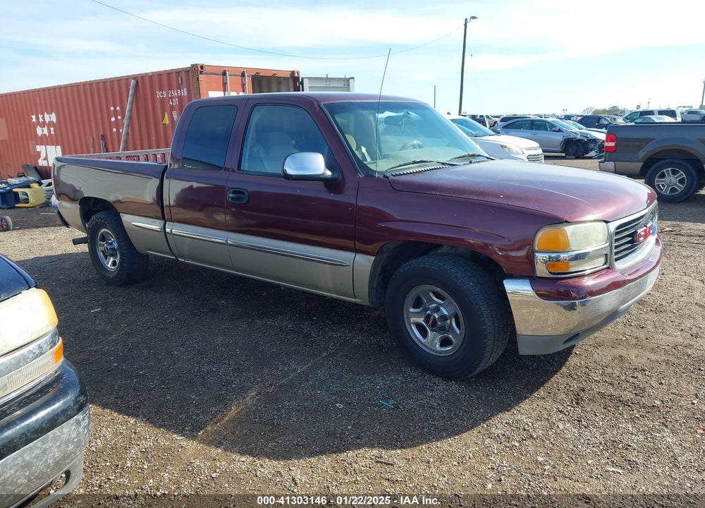 2002 GMC SIERRA 1500 SLE VIN: 2GTEC19T221166950